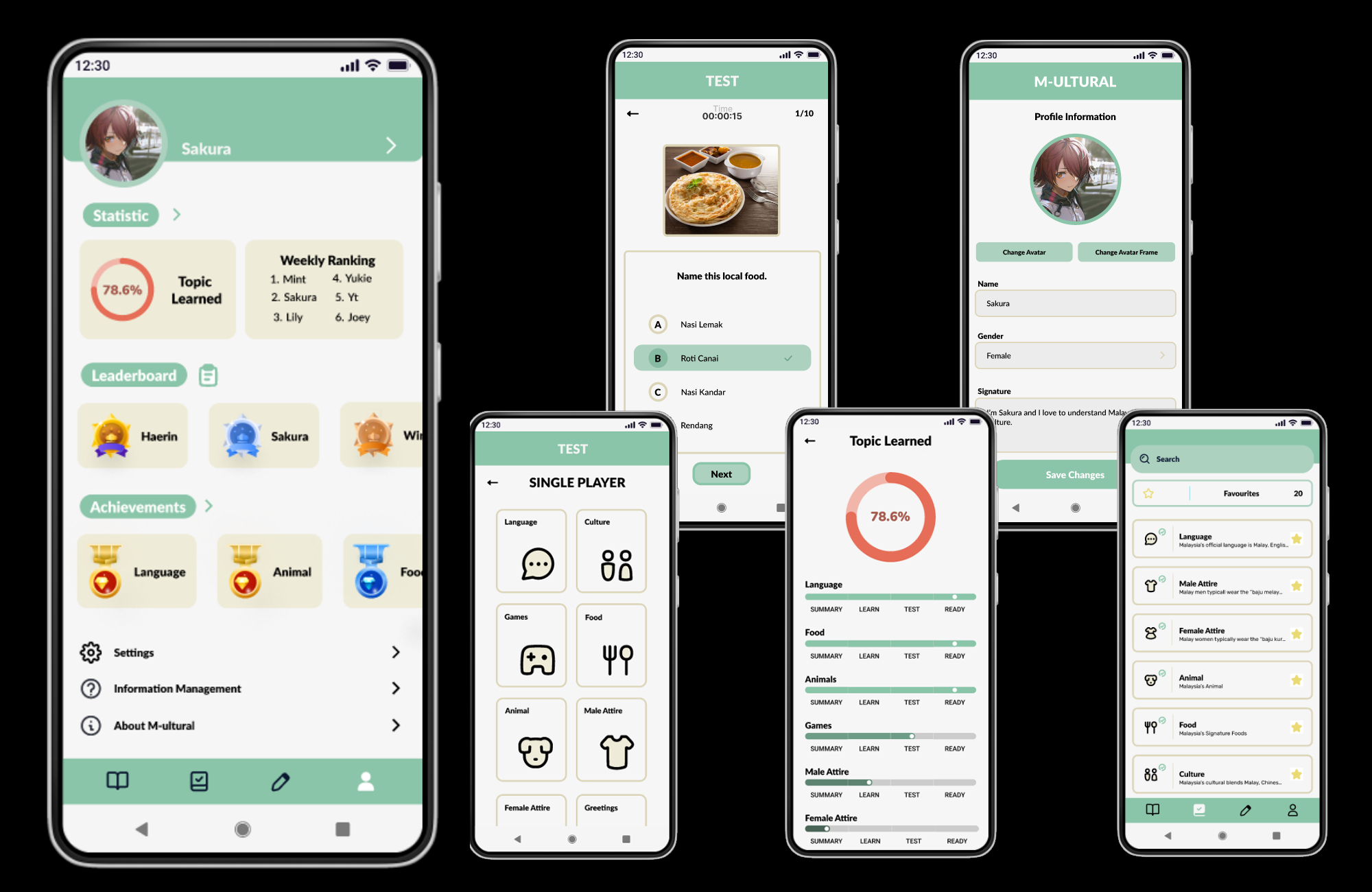 UI Design Sample